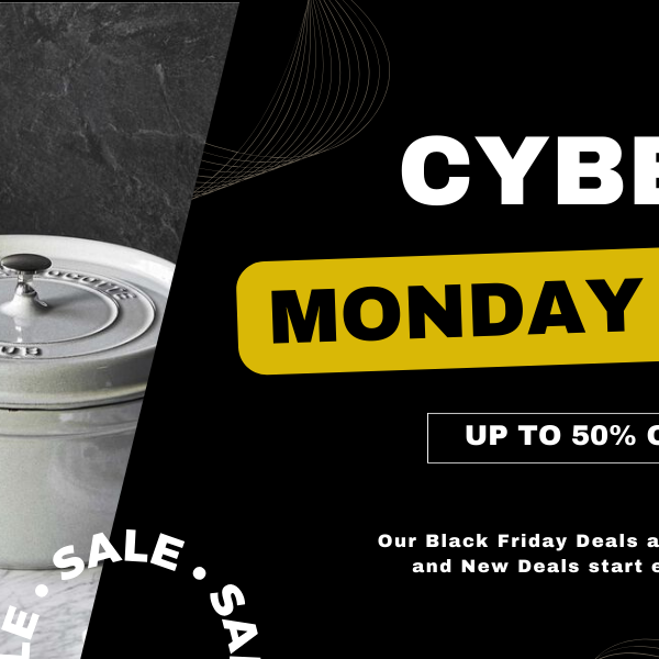 ⏰ Cyber Monday: Last Day for Big Discounts! ⏰