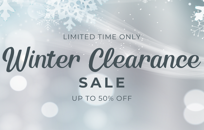 Clearance Sale Expanded — Select Pieces 35% Off or More!