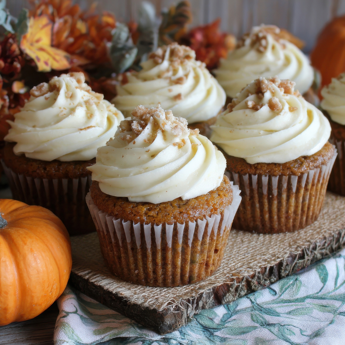 🎃 Pumpkin Cupcakes for a Happy Halloween!