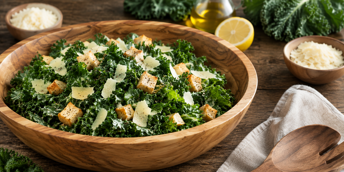 Kale Caesar Salad