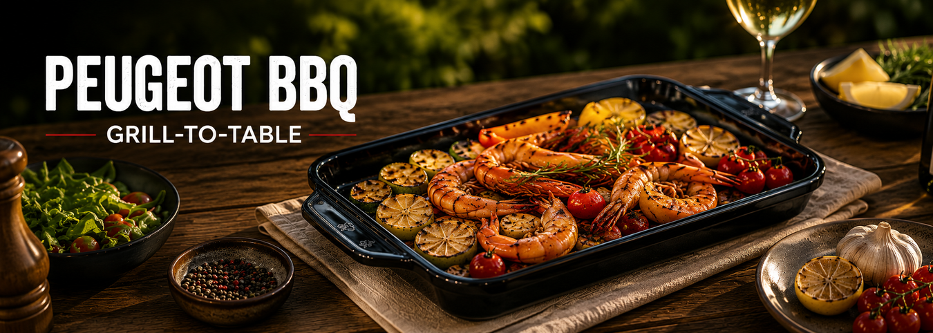 Peugeot BBQ grill-to-table