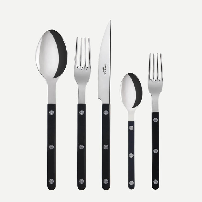 Sabre Bistrot Black 5-piece place setting