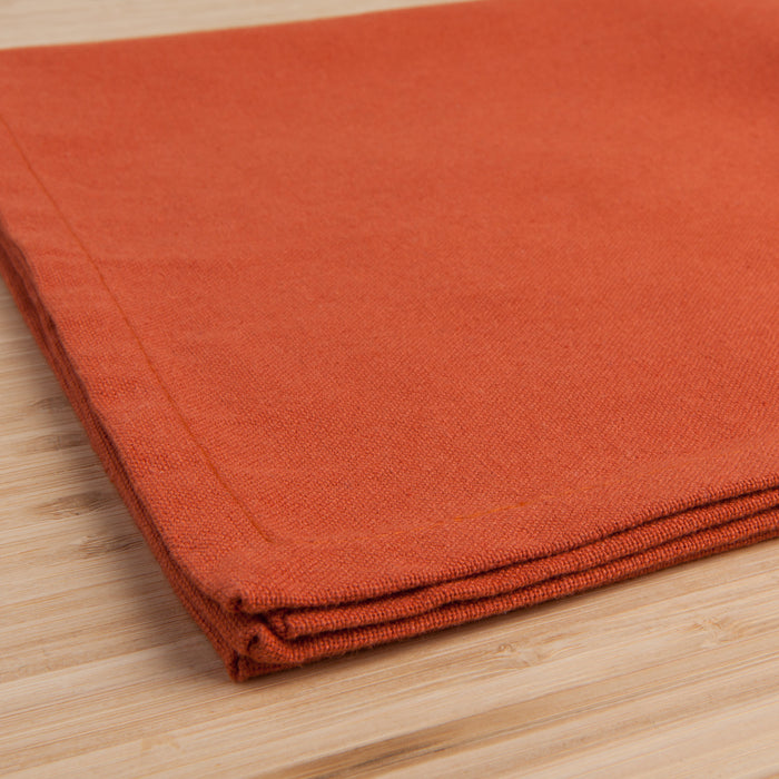 Now Designs Spectrum Cotton Napkins - Set of 4 / Rust