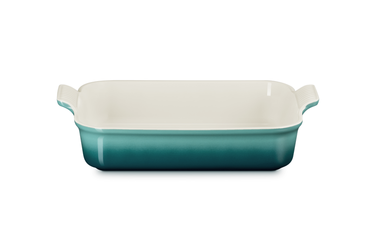 Le Creuset 3.8L Rectangular Casserole - Bleu Riviera