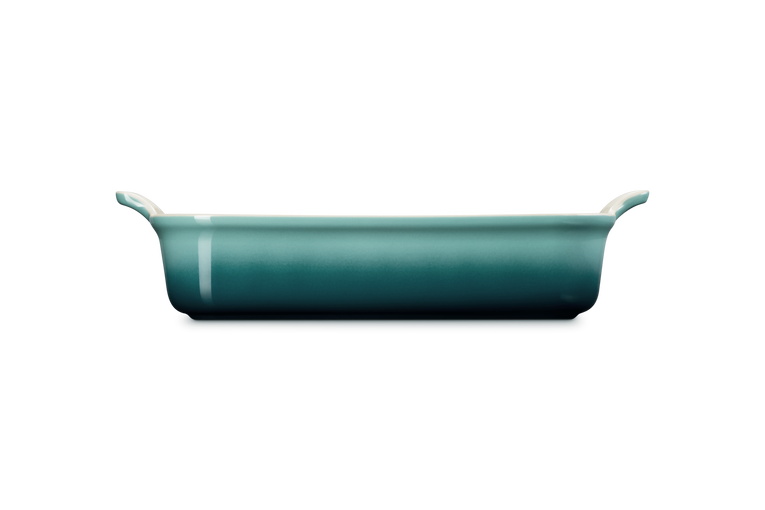 Le Creuset 3.8L Rectangular Casserole - Bleu Riviera