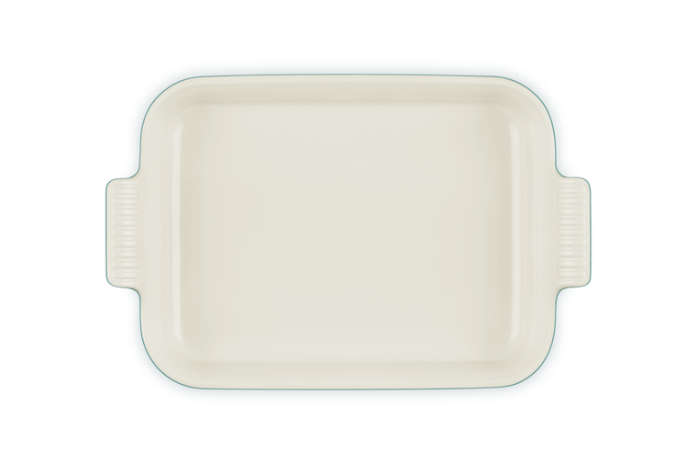 Le Creuset 3.8L Rectangular Casserole - Bleu Riviera