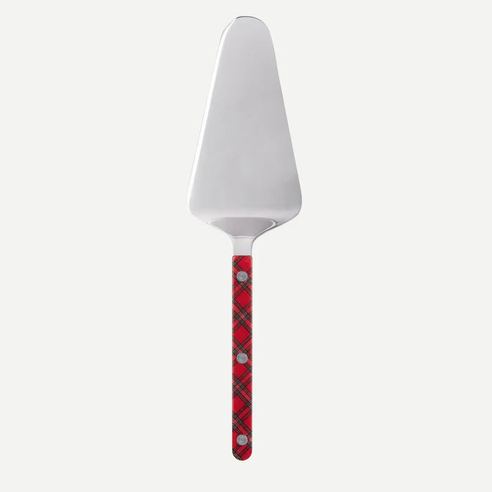 Sabre Bistrot Tart Slicer - Tartan Red