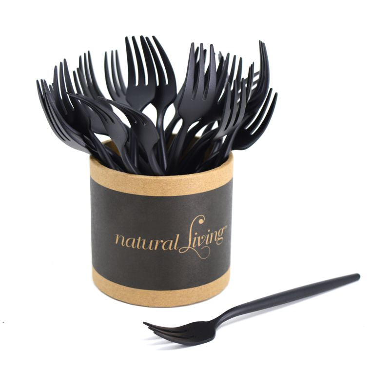 Natural Living Olive Fork - Black