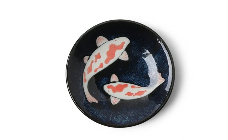 Miya Namako Koi Sauce Dish - 3.5"