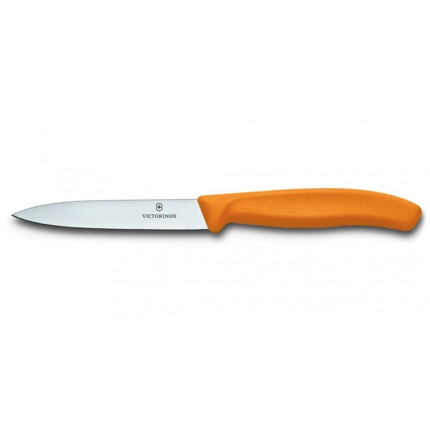 Victorinox Couteau d'office à lame droite 3" - Orange