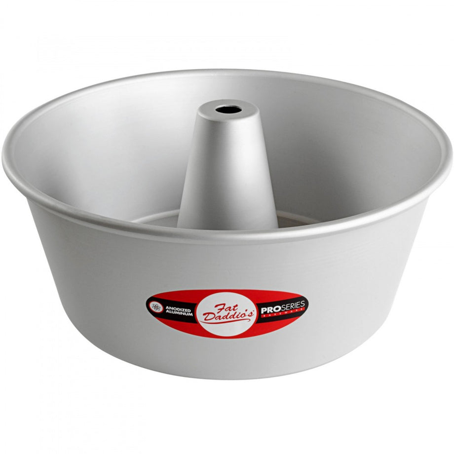 Fat Daddio's Angel Food Cake Pan  - Silver / 10 x 4.25 Inch