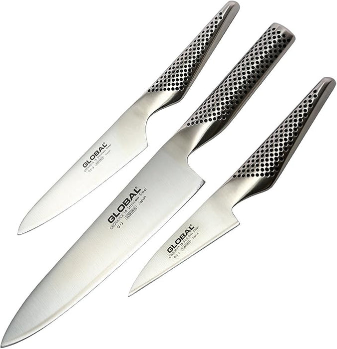 Global Kitchen Knife Set - 3 piece