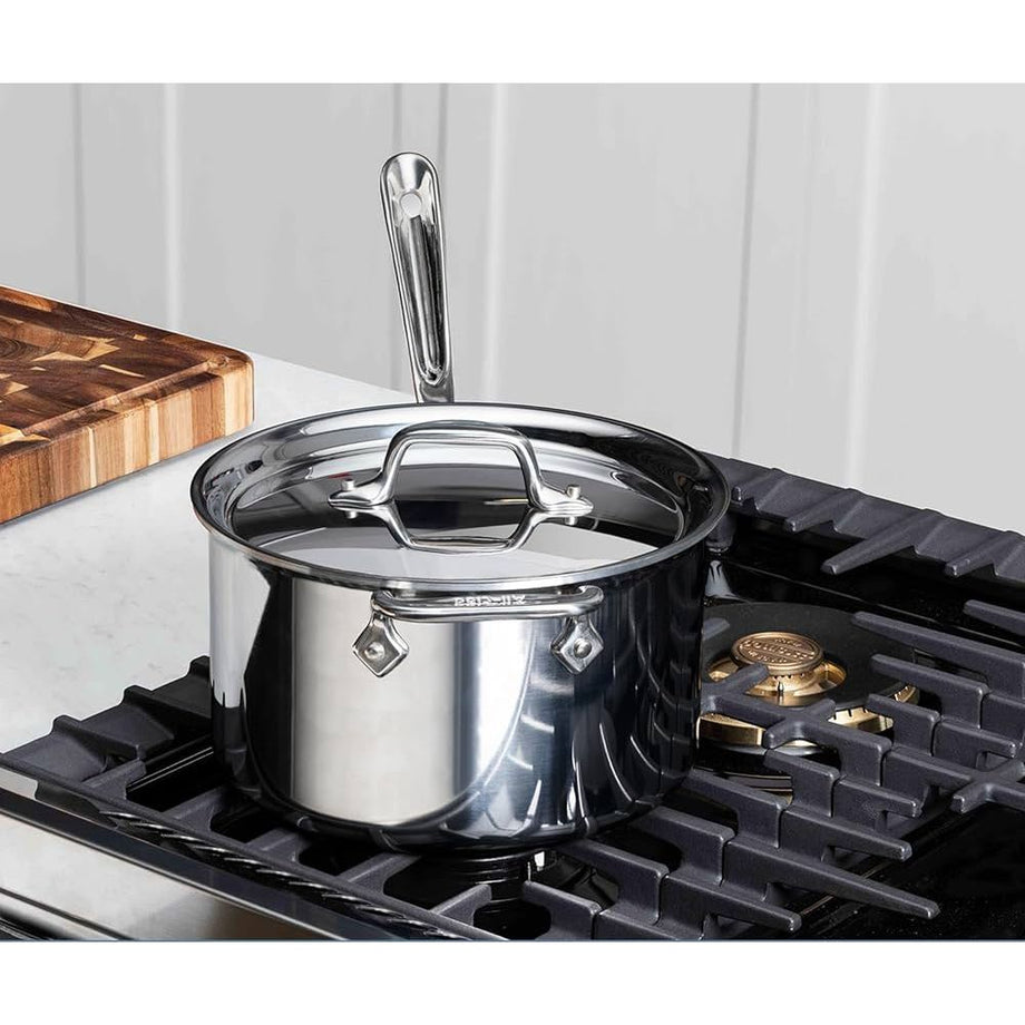 Étanche en acier inoxydable 4Qt D3 avec couvercle