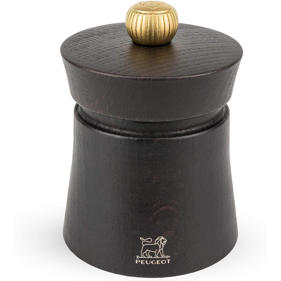 Peugeot Baya Pepper Mill, Wood, Chocolate - 8cm / 3"