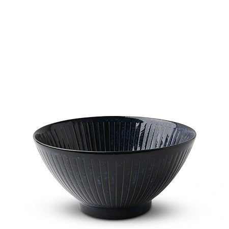 Miya Namako Tokusa Bowl - Blue / 6.75"x3.5"H
