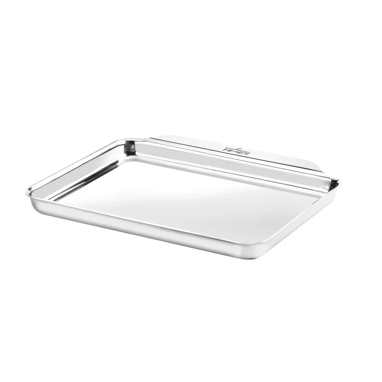 All-Clad Stainless Steel Quarter Sheet Pan – 9 × 12.5"