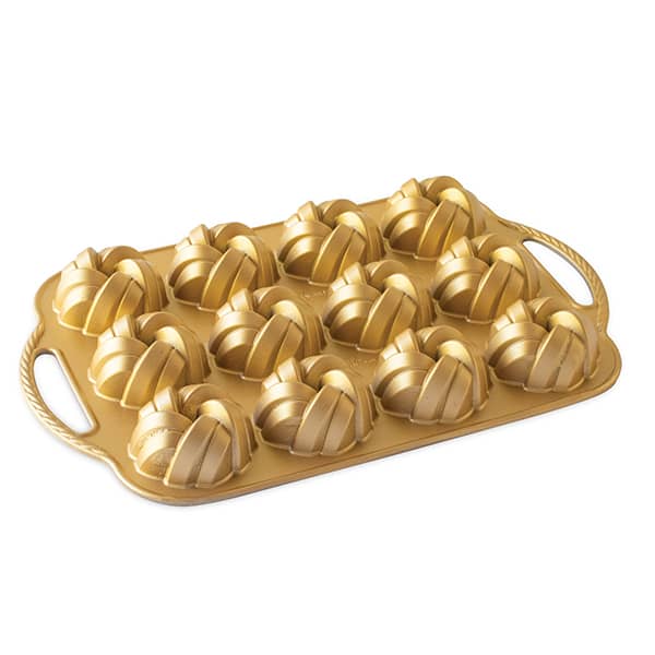 Nordic Ware Braided Mini Bundt 75th Anniversary