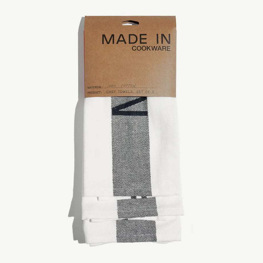 MADE IN Chef Towels - Truffle Black