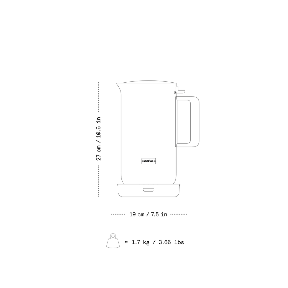 Aarke Carbonateur III - Noir Mat