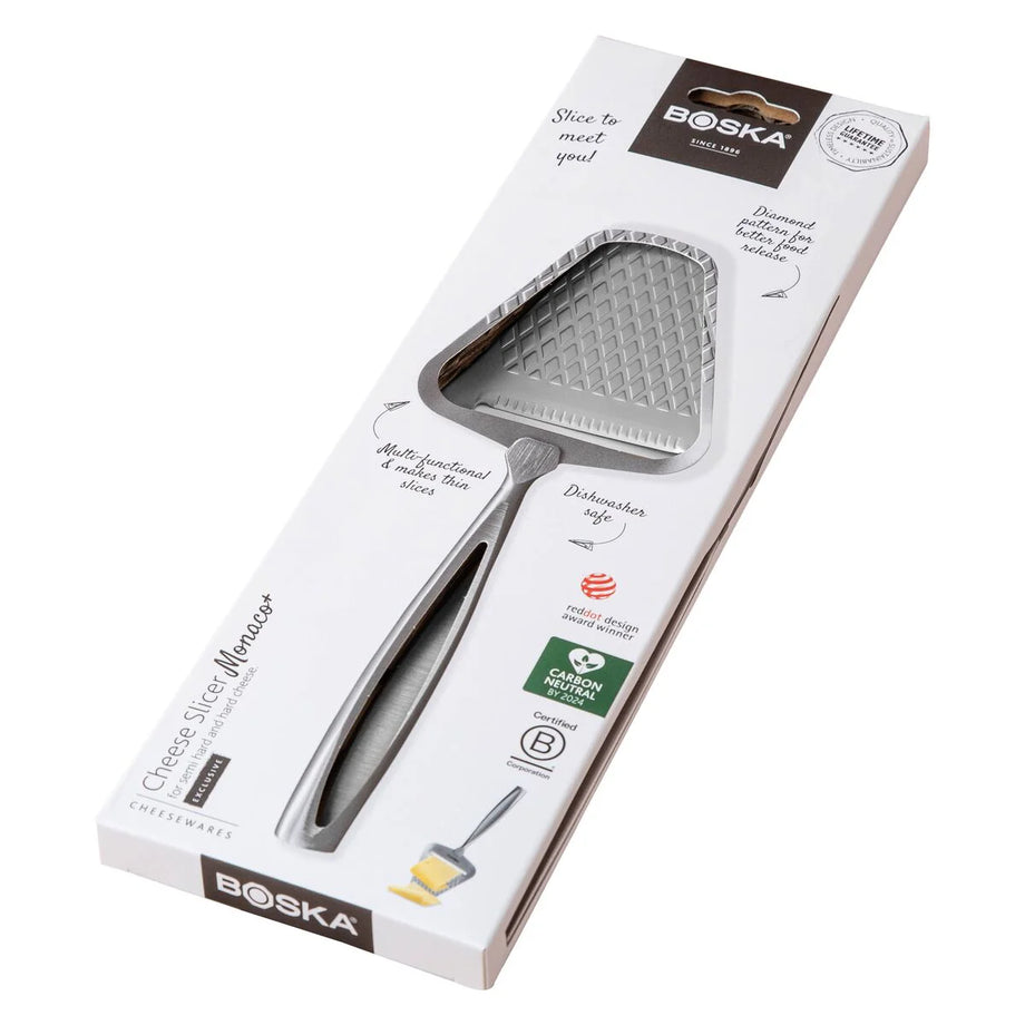 BOSKA Monaco+ Cheese Slicer – Stainless Steel