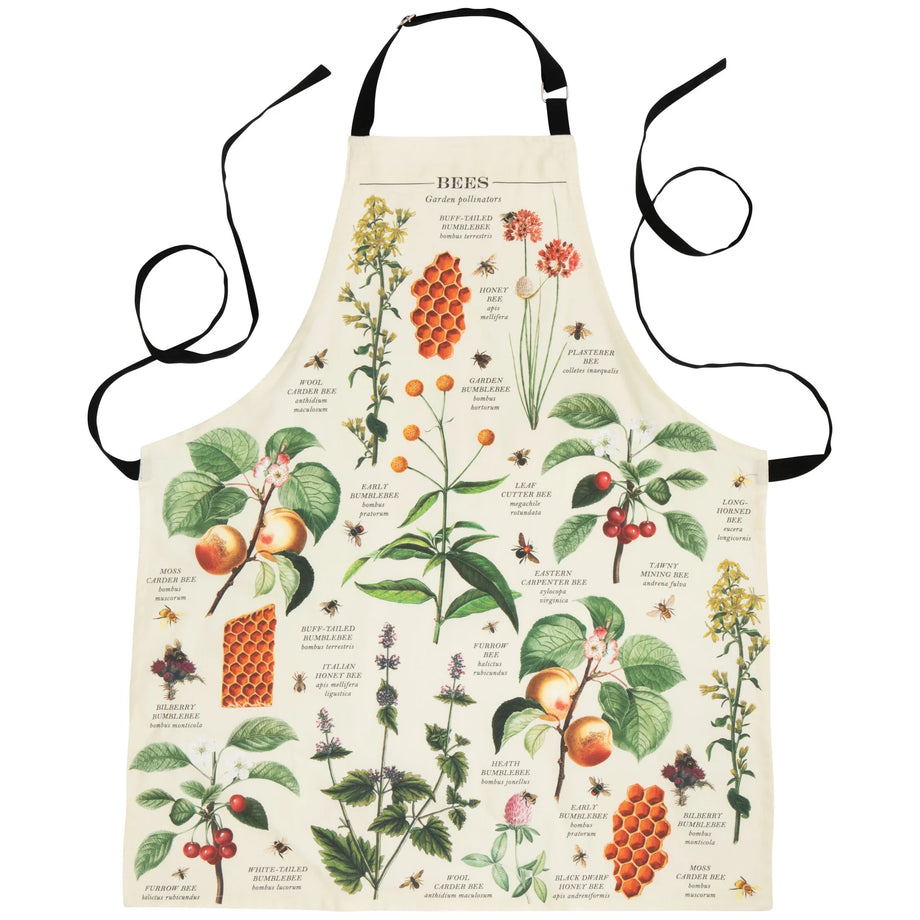 Now Designs Chef's Apron - Bee Varieties