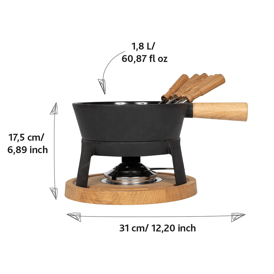 Boska Fondue Set Pro - Large - 1.8L