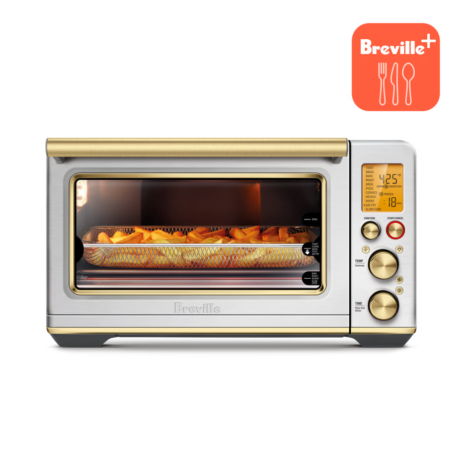 Breville the Smart Oven™ Air Fryer - Brushed Stainless Steel Brass