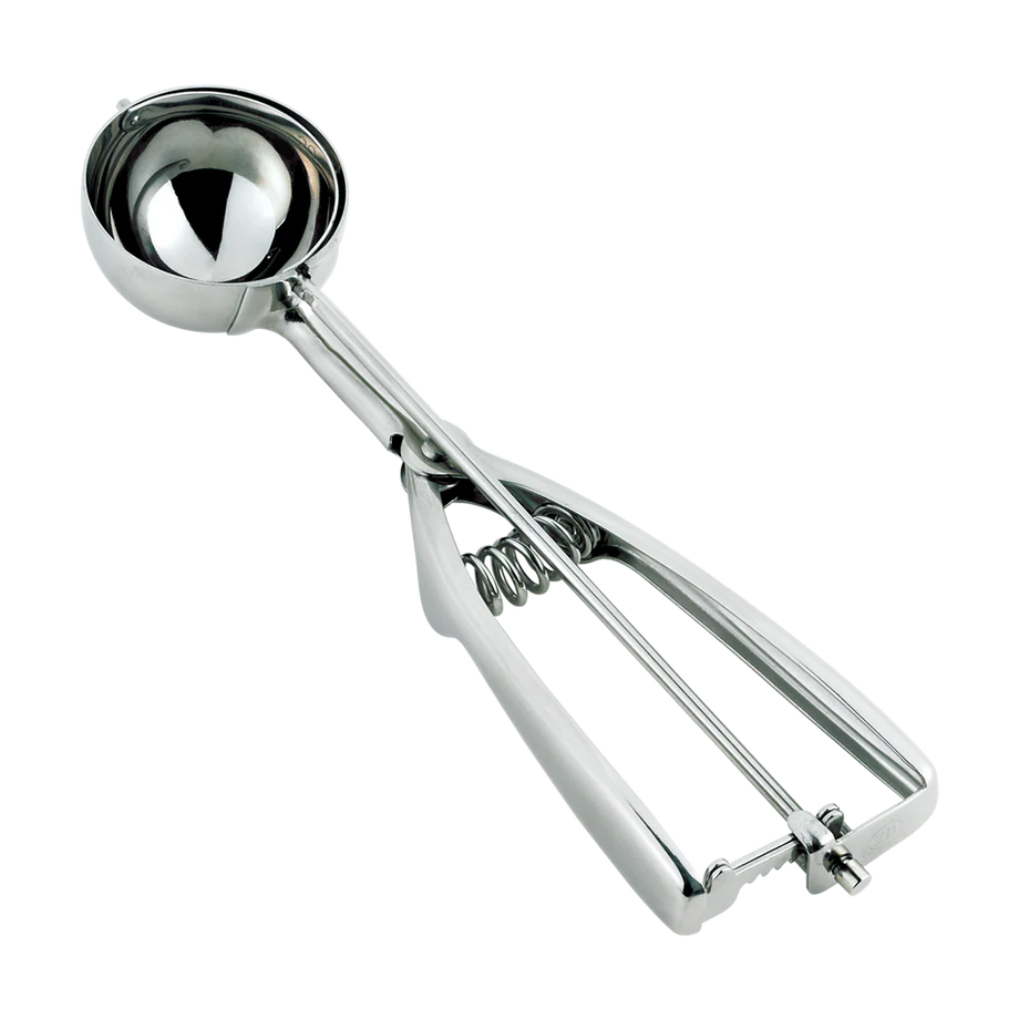 Browne Stainless Steel Baking Scoop #12 - 96ml / 1/3 cup