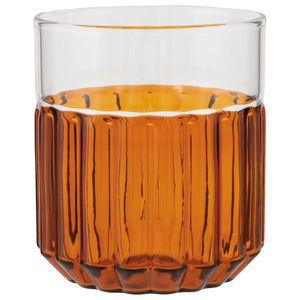 Danica Heirloom Channel Glass 12 oz - Amber