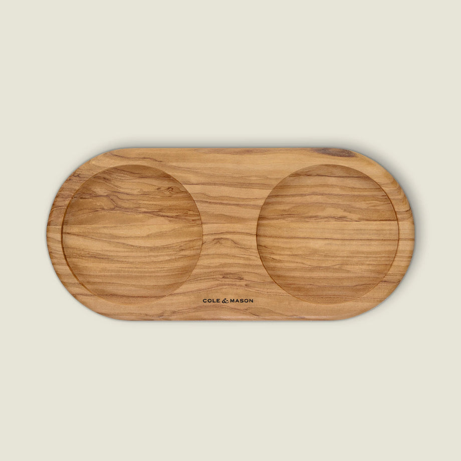Cole & Mason Portobello Olive Wood Mill Tray