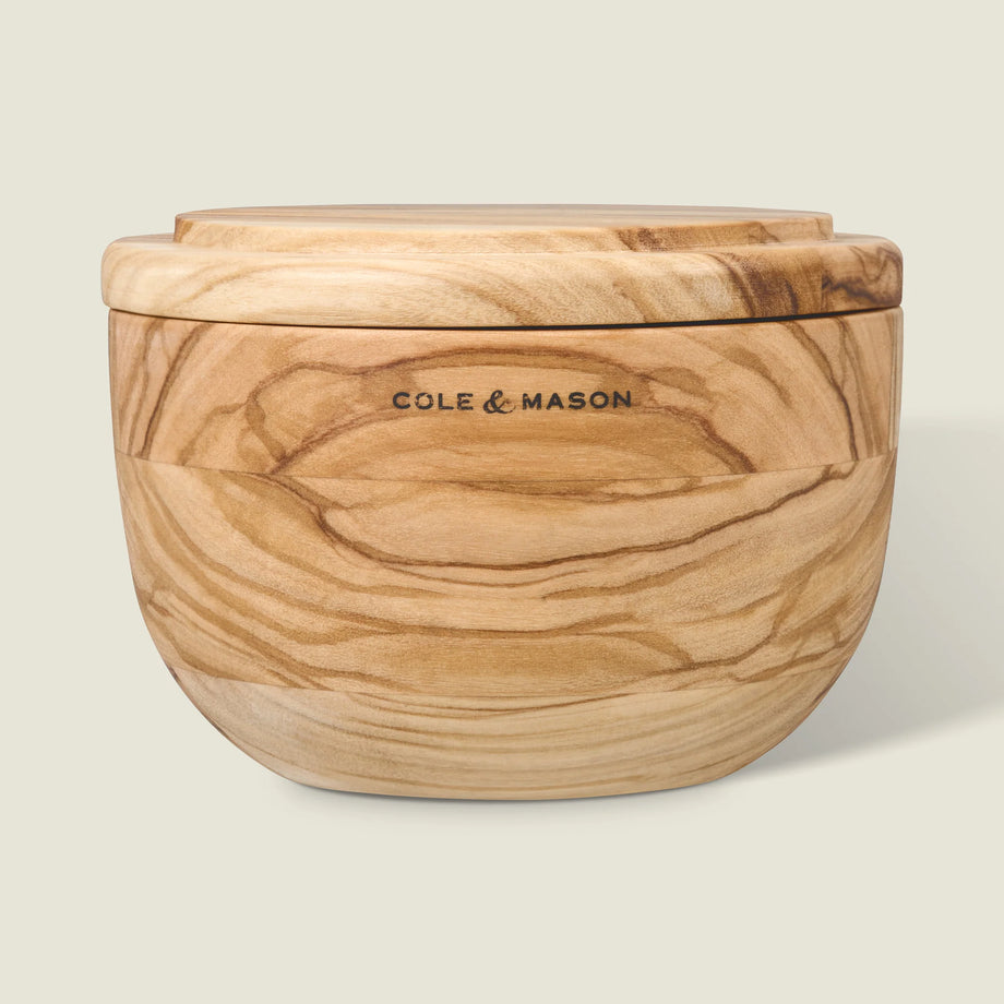 Cole & Mason Portobello Olive Wood Salt Cellar