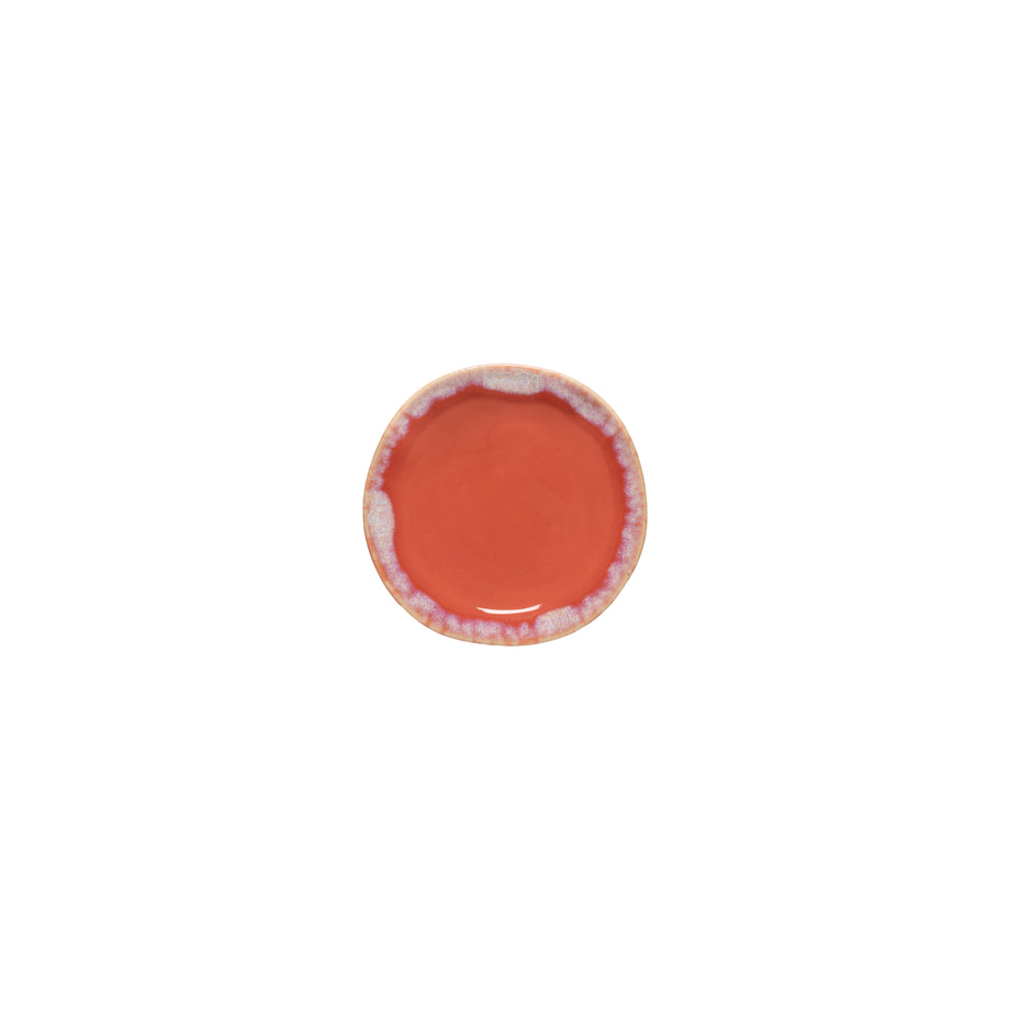 Costa Nova Grespresso Sunset Appetizer Plate - Red