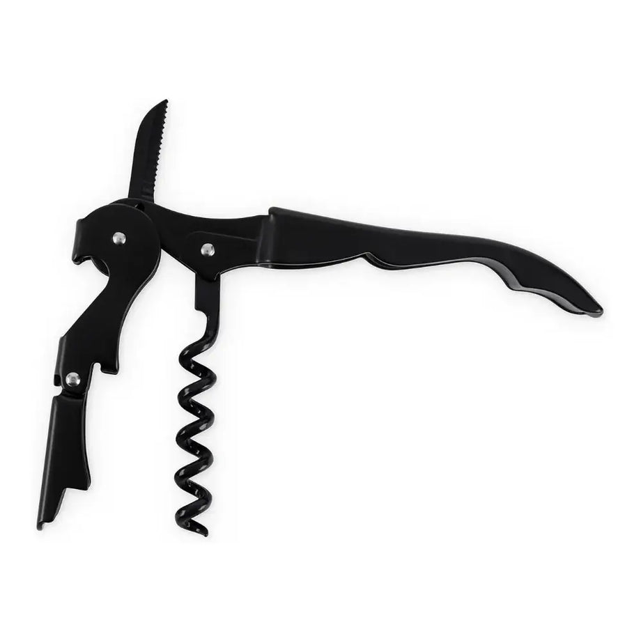 Cuisivin Double Leaver  Waiter's Corkscrew - Black