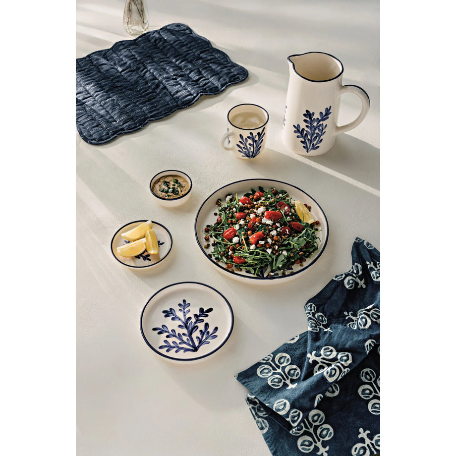 Danica Heirloom Floren Hand-painted Turkish Appetizer Plate 6.55 inch