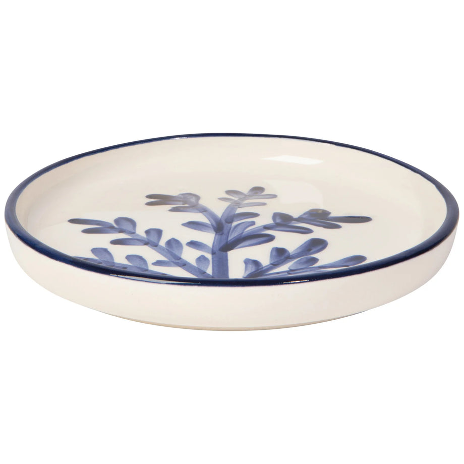 Danica Heirloom Floren Hand-painted Turkish Appetizer Plate 6.55 inch