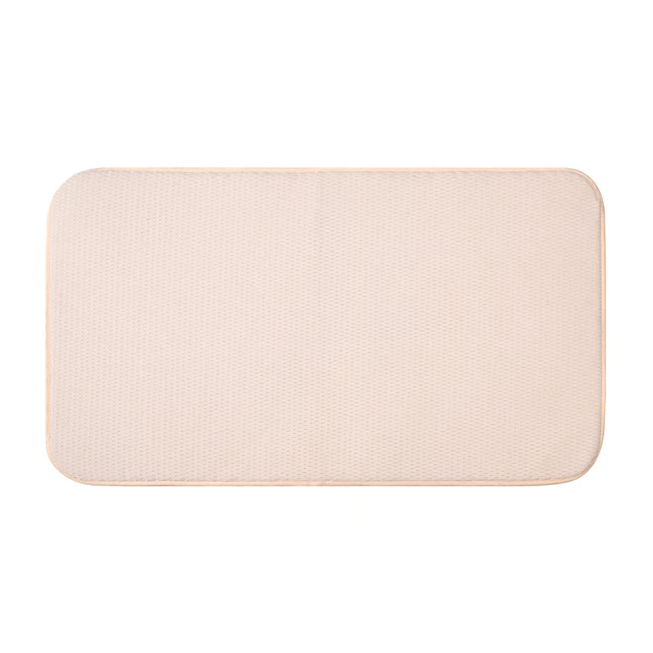 Envision Home Dish Drying Mat 18" x 32" - Cream