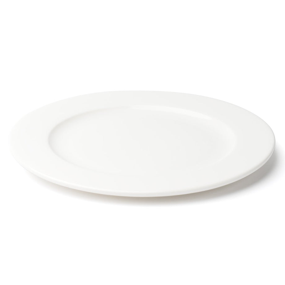 Assiette à large bord en porcelaine Foundation - 27,1 cm / 10,75"
