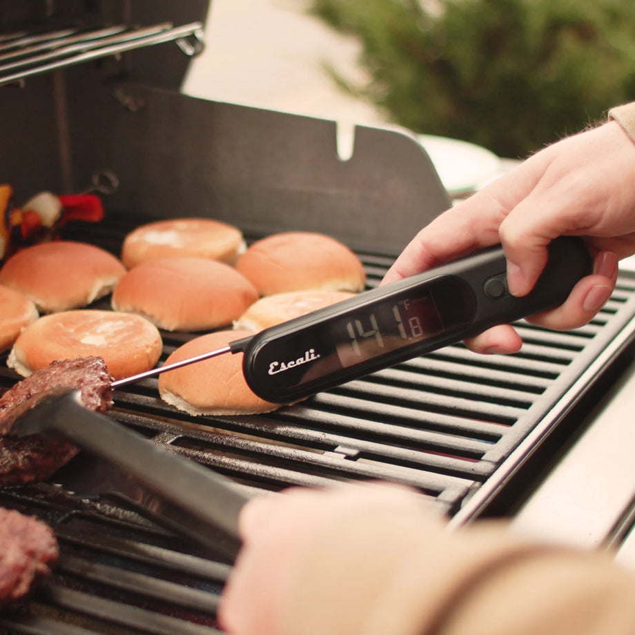 Escali Infrared Surface and Folding Probe Digital Thermometer - Black