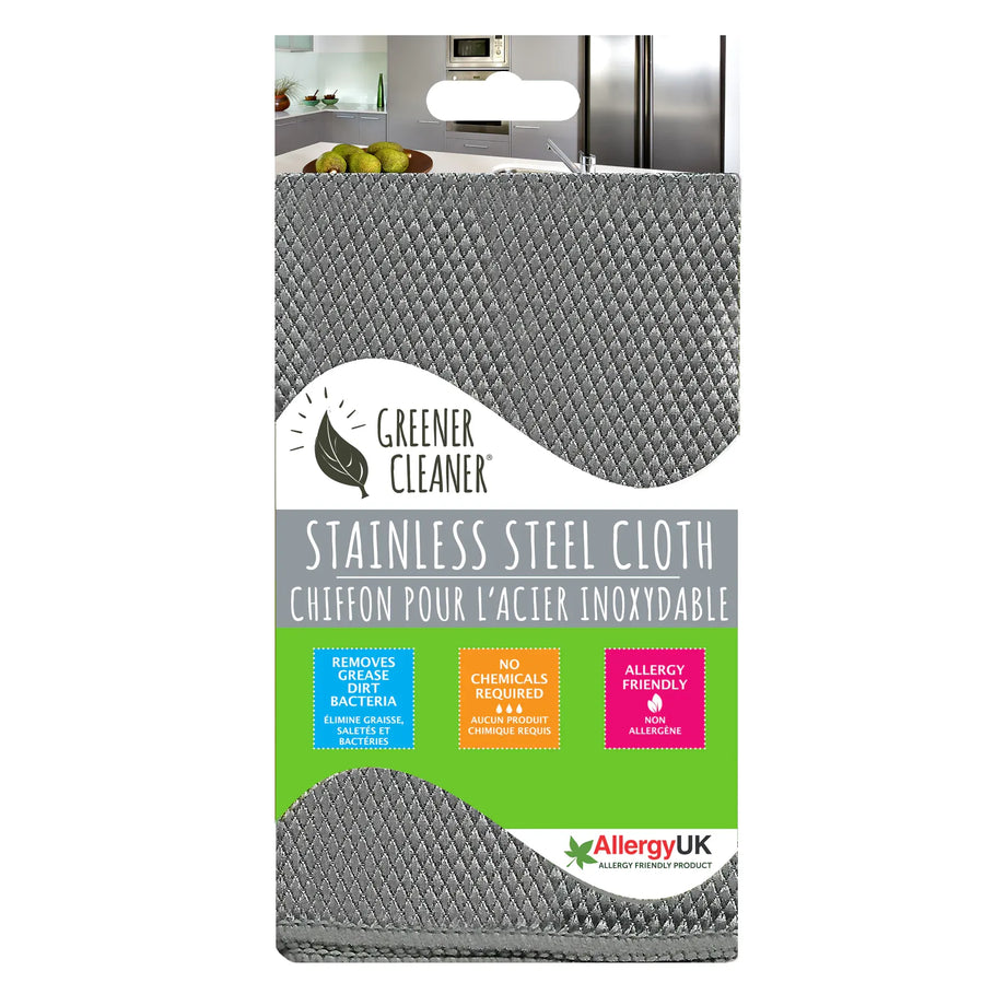 Living Eco Home Microfibre en acier inoxydable Cloth