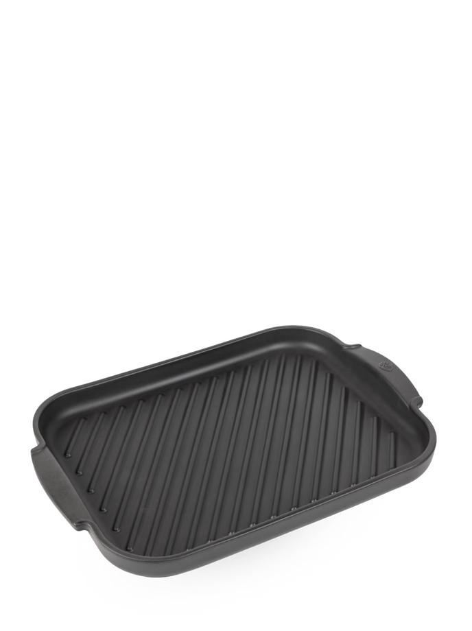 Peugeot Grill to Table Rectangular Ceramic Grill Dish/ 38 cm / 15" - Black