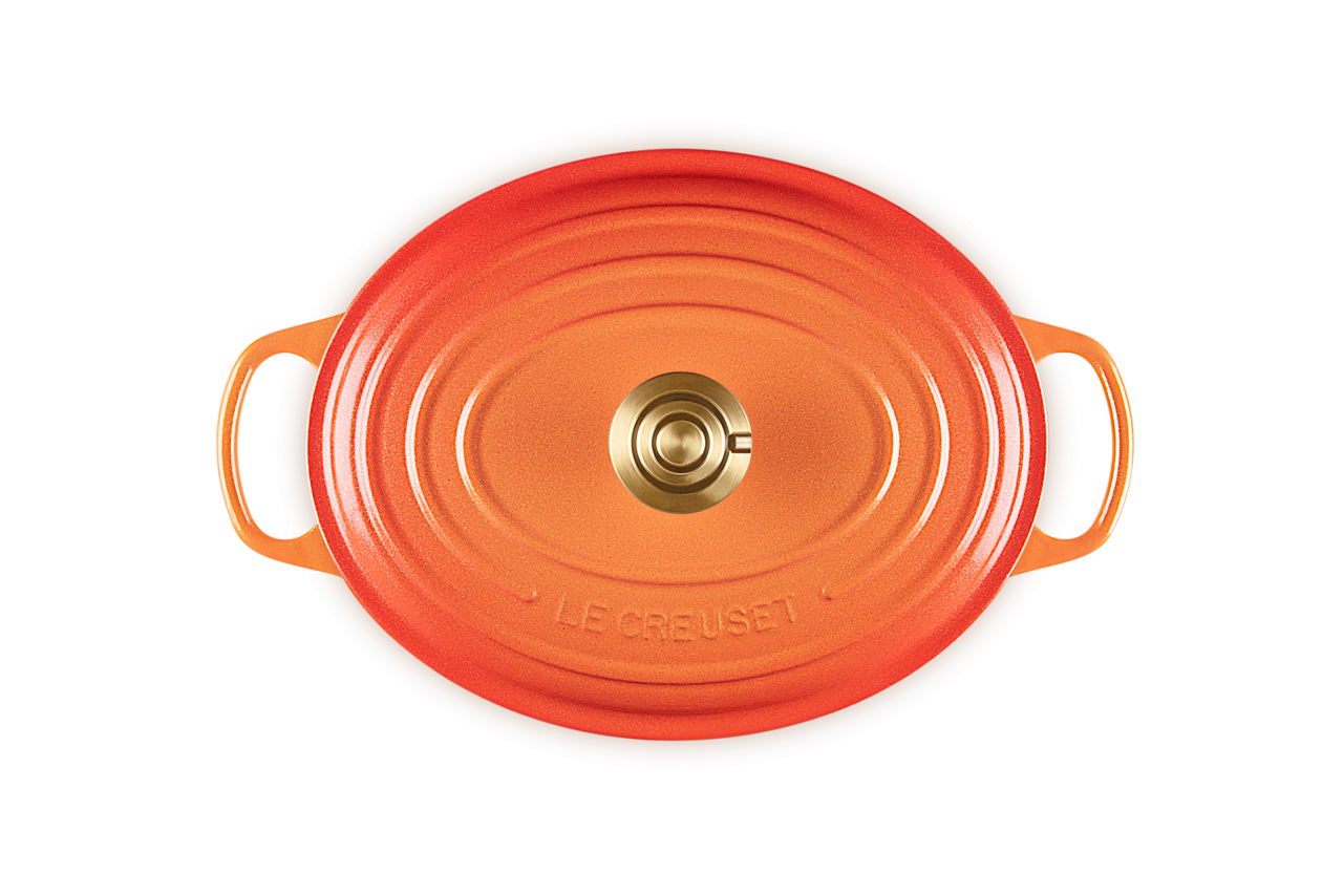 Le Creuset 4.7L Oval French Oven - Flamme Dorée