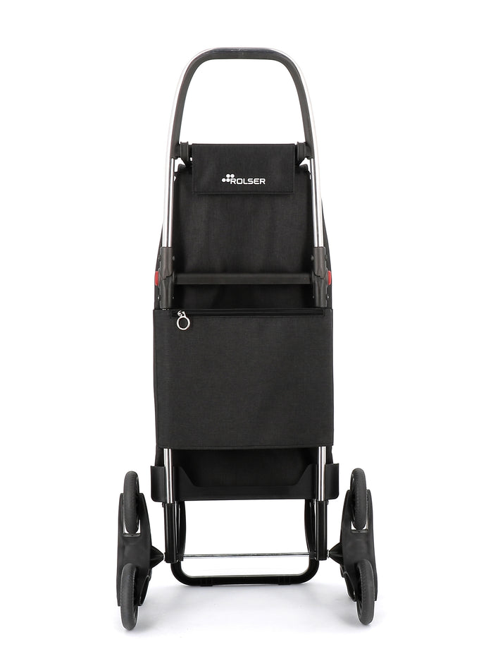 Rolser I-Max Tweed 6L Logic Stairclimber Trolley – Black