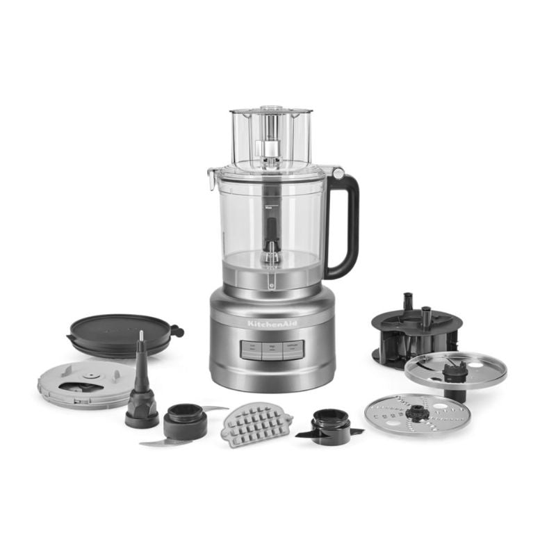 KitchenAid® 13-cup Food Processor With Dicing Kit - Contour Silver