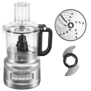 KitchenAid® 7 Cup Food Processor - Contour Silver