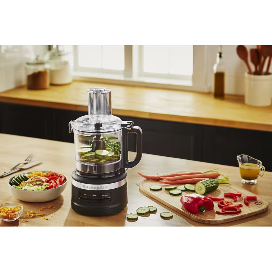 KitchenAid 7 Cup Food Processor - Black Matte