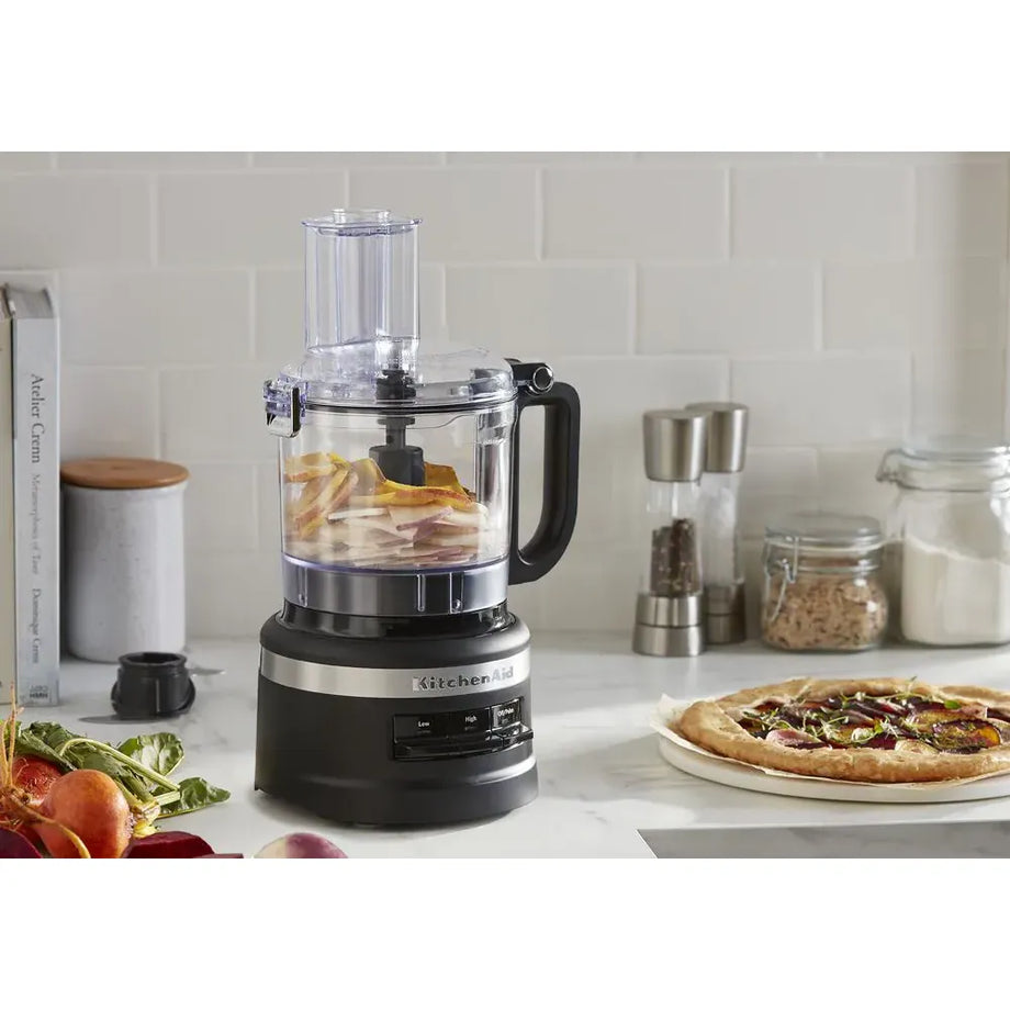 KitchenAid 7 Cup Food Processor - Black Matte