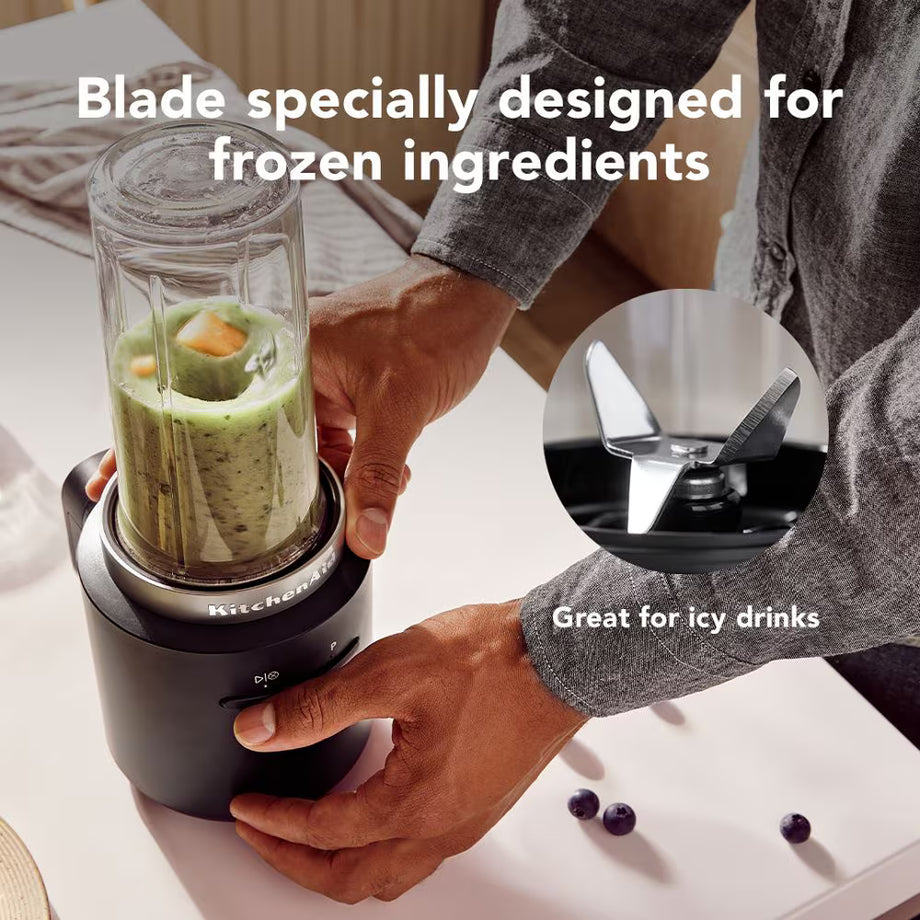 KitchenAid Go™ Cordless Personal Blender - Black Matte - Battery Included