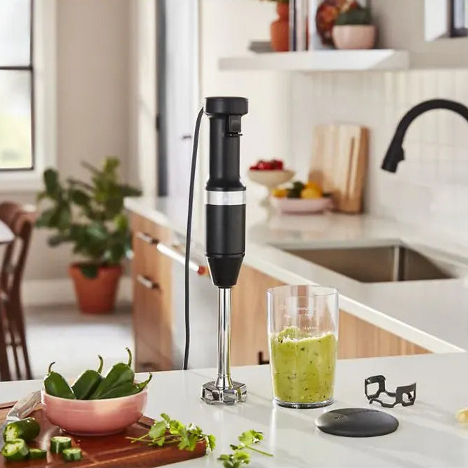 KitchenAid Variable Speed Corded Hand Blender - Black Matte