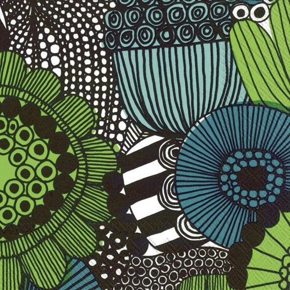 Marimekko Paper Lunch Napkins - SIIRTOLAPUUTARHA