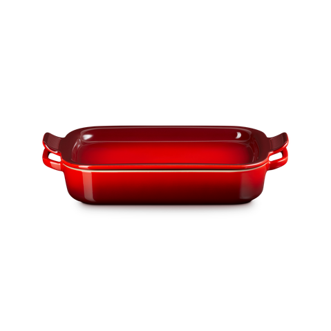 Le Creuset 2.6L Rectangular Casserole with Platter Lid - Cerise